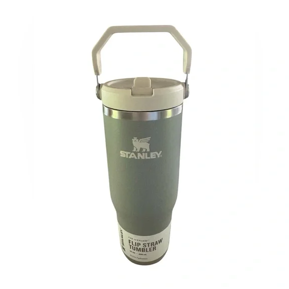 Stanley Ice Flow Sage Gray Flip Straw Tumbler - Picture 4 of 6